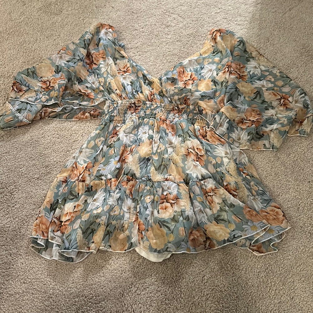 Floral romper